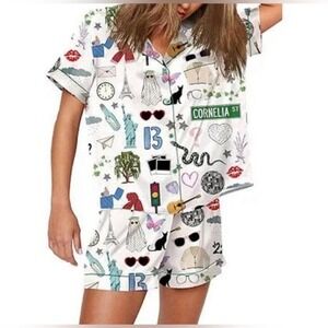 SheShow Country Music Pop Star Pajama Set
